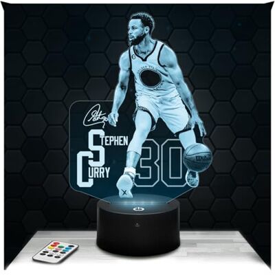 Lampephoto.fr Lampe de chevet S. Curry Décoration Basket USA, idée cadeau homme objet Sport S. Curry veilleuse adulte décoration chambre, idée cadeau de Noël homme original TOP Lampephoto.fr Lampe de chevet S. Curry Décoration Basket USA, idée cadeau homme objet Sport S. Curry veilleuse adulte décoration chambre, idée cadeau de Noël homme original TOP