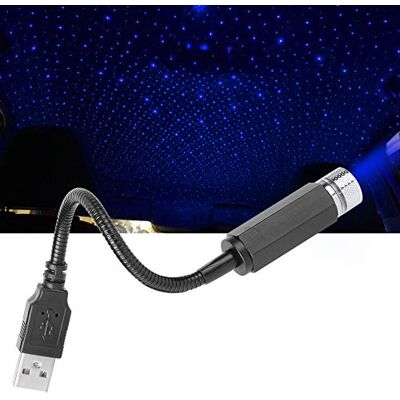 Ladieshow Ciel Étoile, Éclairage Intérieur USB LED pour Toit de Voiture, Lumière d'Ambiance Atmosphère (Bleu Violet Clair) Ladieshow Ciel Étoile, Éclairage Intérieur USB LED pour Toit de Voiture, Lumière d'Ambiance Atmosphère (Bleu Violet Clair)