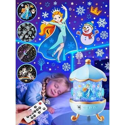 One Fire Boîte cadeau Projecteur ciel étoilé pour enfants avec 15 films et 15 musiques Rotation à 360 ° Télécommande Minuterie Jouet licorne pour fille de 3 à 9 ans Cadeau de décoration One Fire Boîte cadeau Projecteur ciel étoilé pour enfants avec 15 films et 15 musiques Rotation à 360 ° Télécommande Minuterie Jouet licorne pour fille de 3 à 9 ans Cadeau de décoration