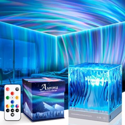 PIKOY Projecteur ciel étoilé LED Lampe à lave Veilleuse Décoration de chambre Pour fille et femme Cadeau de Noël Projecteur Galaxy 18 effets PIKOY Projecteur ciel étoilé LED Lampe à lave Veilleuse Décoration de chambre Pour fille et femme Cadeau de Noël Projecteur Galaxy 18 effets