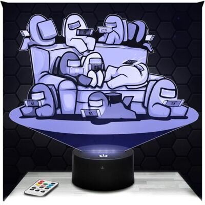 Lampephoto.fr Lampe Among U deco chambre garçon Lampe 3D Among U objet Gaming Gamer Jeux video idée cadeau décoration lumière tamisée veilleuse deco bureau. Idée Cadeau Noel adolescent original TOP Lampephoto.fr Lampe Among U deco chambre garçon Lampe 3D Among U objet Gaming Gamer Jeux video idée cadeau décoration lumière tamisée veilleuse deco bureau. Idée Cadeau Noel adolescent original TOP