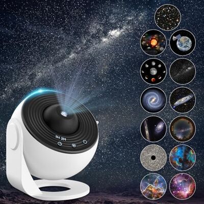 ACICILI Projecteur étoiles, projecteur planétaire, projecteur étoiles Galaxy plafond adultes avec 13 disques, rotation à 360°, lumière nocturne pour chambre à coucher, cadeaux pour enfants et adultes ACICILI Projecteur étoiles, projecteur planétaire, projecteur étoiles Galaxy plafond adultes avec 13 disques, rotation à 360°, lumière nocturne pour chambre à coucher, cadeaux pour enfants et adultes