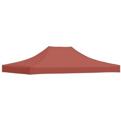 vidaXL Toit de Tente de Réception Toile de Toit de Chapiteau Remplacement de Toit de Tente Escamotable Pavillon de Jardin 4x3 m Terre Cuite 270 g/m² vidaXL Toit de Tente de Réception Toile de Toit de Chapiteau Remplacement de Toit de Tente Escamotable Pavillon de Jardin 4x3 m Terre Cuite 270 g/m²