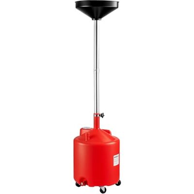 WilTec Récupérateur d’huile de vidange – capacité de 75 litres – en PE, aluminium, laiton – Hauteur réglable 145-185 cm – sur 4 roulettes – Chariot collecteur de récupération d’huiles usées WilTec Récupérateur d’huile de vidange – capacité de 75 litres – en PE, aluminium, laiton – Hauteur réglable 145-185 cm – sur 4 roulettes – Chariot collecteur de récupération d’huiles usées
