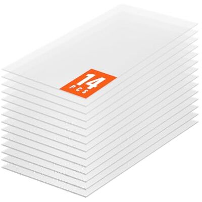 VEVOR Lot de 14 panneaux de toit en polycarbonate pour serre, 61 x 102 x 1 cm, imperméables et résistants aux UV, pour serre/jardin VEVOR Lot de 14 panneaux de toit en polycarbonate pour serre, 61 x 102 x 1 cm, imperméables et résistants aux UV, pour serre/jardin