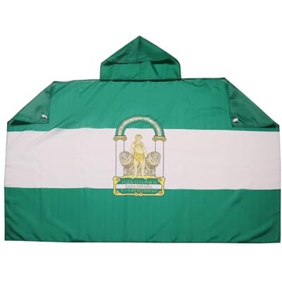 AZ FLAG Drapeau Andalousie 150x90 cm Cape Drapeau Andalous Andalucia Espagne 100% Polyester Avec Manches Intégrées Body Flag 80 g AZ FLAG Drapeau Andalousie 150x90 cm Cape Drapeau Andalous Andalucia Espagne 100% Polyester Avec Manches Intégrées Body Flag 80 g