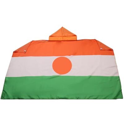 AZ FLAG Cape Niger 150x90 cm Nigérien Polyester Léger AZ FLAG Cape Niger 150x90 cm Nigérien Polyester Léger
