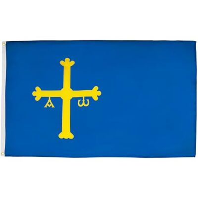 AZ FLAG Drapeau Asturies 90x60cm Drapeau de Asturias Espagne 60 x 90 cm Drapeaux AZ FLAG Drapeau Asturies 90x60cm Drapeau de Asturias Espagne 60 x 90 cm Drapeaux