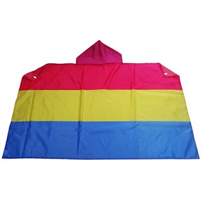 AZ FLAG Cape Pansexualité 150x90 cm Pansexuel Polyester Léger AZ FLAG Cape Pansexualité 150x90 cm Pansexuel Polyester Léger