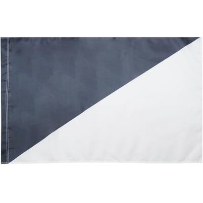 AZ FLAG Drapeau course automobile noir et blanc 90x60 cm Fourreau AZ FLAG Drapeau course automobile noir et blanc 90x60 cm Fourreau