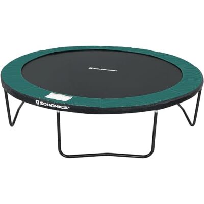 SONGMICS Tapis de saut pour trampoline Ø 244, 305, 366 cm, tapis de saut, accessoire de trampoline, de rechange, noir SONGMICS Tapis de saut pour trampoline Ø 244, 305, 366 cm, tapis de saut, accessoire de trampoline, de rechange, noir