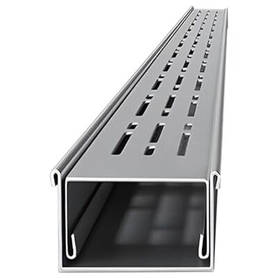 JCWGLY Caniveau Exterieur Kit De Gouttières Et Grilles De Drainage Linéaires En Acier Inoxydable, Caniveau De Tranchée De 100 Cm De Long, Pour Terrasse Extérieure, Piscine, Jardin, Trottoir, Garage(100x10x3c JCWGLY Caniveau Exterieur Kit De Gouttières Et Grilles De Drainage Linéaires En Acier Inoxydable, Caniveau De Tranchée De 100 Cm De Long, Pour Terrasse Extérieure, Piscine, Jardin, Trottoir, Garage(100x10x3c
