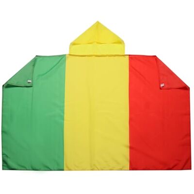 AZ FLAG Drapeau Mali 150x90 cm Cape Drapeau Malien 100% Polyester Avec Manches Intégrées Body Flag 80 g AZ FLAG Drapeau Mali 150x90 cm Cape Drapeau Malien 100% Polyester Avec Manches Intégrées Body Flag 80 g