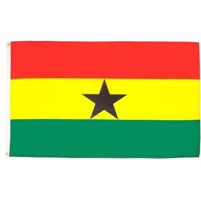 AZ FLAG Drapeau Ghana 90x60 cm Drapeau Ghanéen Polyester Léger 2 Œillets AZ FLAG Drapeau Ghana 90x60 cm Drapeau Ghanéen Polyester Léger 2 Œillets