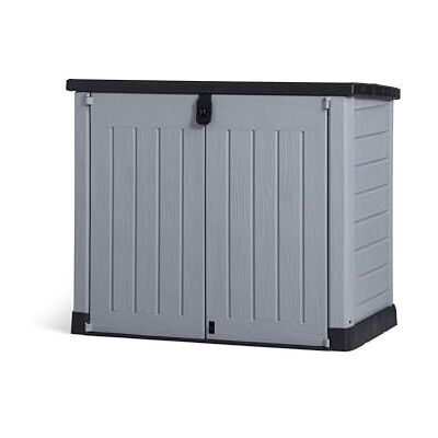 Keter Abri Horizontal Range Poubelle SIO Pro 1200 litres Gris Keter Abri Horizontal Range Poubelle SIO Pro 1200 litres Gris