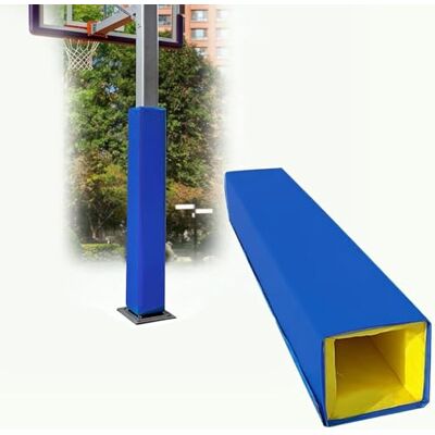 KJoBDwz Tapis de poteau carré à enceinte complète, 180 cm de haut, tapis de panier de basket-ball, adapté aux abris de voiture, garages et sous-sols(Blue,10 * 10cm/3.9 * 3.9in) KJoBDwz Tapis de poteau carré à enceinte complète, 180 cm de haut, tapis de panier de basket-ball, adapté aux abris de voiture, garages et sous-sols(Blue,10 * 10cm/3.9 * 3.9in)