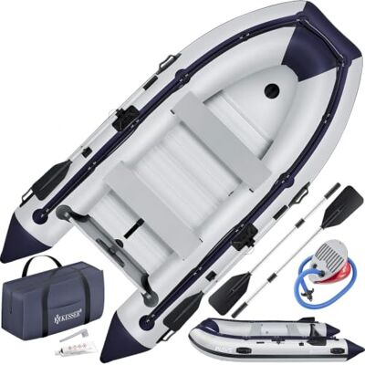 KESSER ® Wave Lot de 6 bateaux gonflables 230-380 cm Bateau + banc, pompe à air, pagaie, kit de réparation, sac, bateau de pêche, bateau à pagaie petit et grand Combinaison moteur possible KESSER ® Wave Lot de 6 bateaux gonflables 230-380 cm Bateau + banc, pompe à air, pagaie, kit de réparation, sac, bateau de pêche, bateau à pagaie petit et grand Combinaison moteur possible