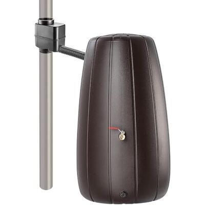 KADAX Récupérateur d'eau de pluie, 200 l, avec collecteur de pluie et robinet, en plastique, résistant au gel, pour le jardin, moka KADAX Récupérateur d'eau de pluie, 200 l, avec collecteur de pluie et robinet, en plastique, résistant au gel, pour le jardin, moka