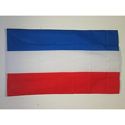 AZ FLAG Drapeau République Fédérale de Yougoslavie 90x60 cm Drapeau Yougoslave 100% Polyester avec Oeillets Métalliques Intégrés Pavillon 50g AZ FLAG Drapeau République Fédérale de Yougoslavie 90x60 cm Drapeau Yougoslave 100% Polyester avec Oeillets Métalliques Intégrés Pavillon 50g