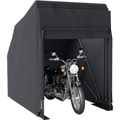 Outsunny Abri de Moto Extérieur Pliable avec Housse 345 x 135 x 191 cm Noir Tente à Moto, Protection Tissu Oxford, Imperméable Anti-UV, 2 Fenêtres Enroulables, Rangement Garage Extérieur Outsunny Abri de Moto Extérieur Pliable avec Housse 345 x 135 x 191 cm Noir Tente à Moto, Protection Tissu Oxford, Imperméable Anti-UV, 2 Fenêtres Enroulables, Rangement Garage Extérieur
