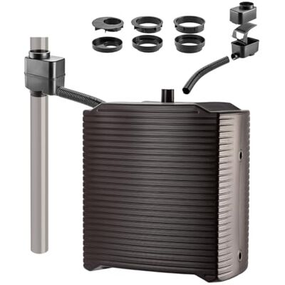 KADAX Réservoir d'eau modulaire pour jardin, tonneau de pluie en plastique résistant aux intempéries, 126 l (moka + collecteur) KADAX Réservoir d'eau modulaire pour jardin, tonneau de pluie en plastique résistant aux intempéries, 126 l (moka + collecteur)