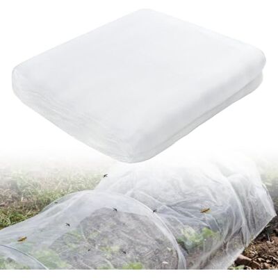 mizikuu 2.5x10m Filet à Insectes de Jardin, Filet Anti Insecte ilet de Protection des Potager Grillage Fin Protection Insectes et Oiseaux pour légumes, Fruits, Plantes, Serre mizikuu 2.5x10m Filet à Insectes de Jardin, Filet Anti Insecte ilet de Protection des Potager Grillage Fin Protection Insectes et Oiseaux pour légumes, Fruits, Plantes, Serre