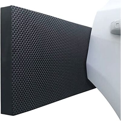Ampulla GWP02S Protection murale de garage pour portières de voiture, conçue en Allemagne (4, noir) Ampulla GWP02S Protection murale de garage pour portières de voiture, conçue en Allemagne (4, noir)