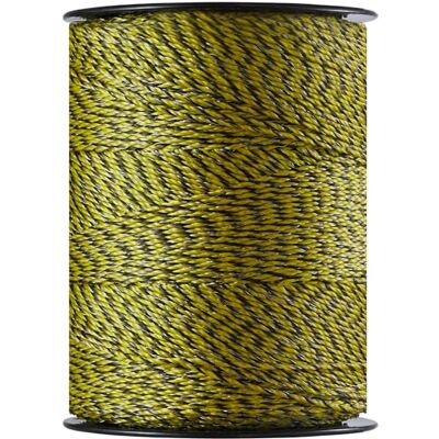 VEVOR Fil de clôture électrique, fil de polyéthylène portable 1026 m, alliage d'aluminium, diamètre 3,17 mm, 6 fils en acier inoxydable, pour conductivité et résistance à la rouille, pour chevaux, VEVOR Fil de clôture électrique, fil de polyéthylène portable 1026 m, alliage d'aluminium, diamètre 3,17 mm, 6 fils en acier inoxydable, pour conductivité et résistance à la rouille, pour chevaux,
