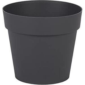 EDA Plastiques Toscane - Anthracite - 15 cm - 1.6 L Pot EDA Plastiques Toscane - Anthracite - 15 cm - 1.6 L Pot