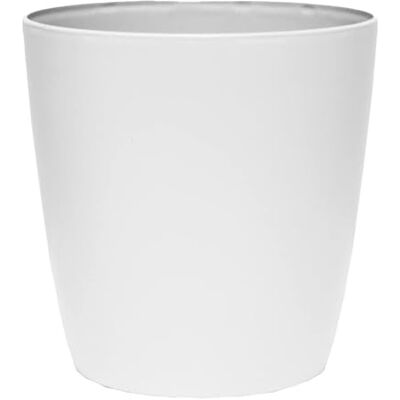 The HC Companies Inc Jardinière Blanc 20,3 cm The HC Companies Inc Jardinière Blanc 20,3 cm