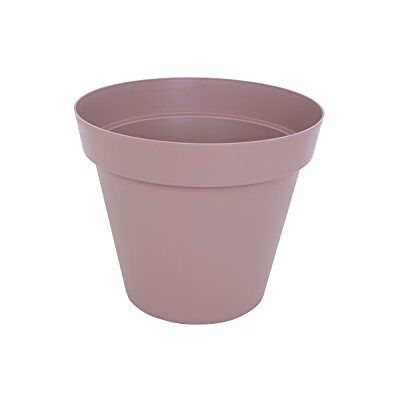 Artevasi Pot Capri Pot rond en plastique 50 cm Taupe Artevasi Pot Capri Pot rond en plastique 50 cm Taupe