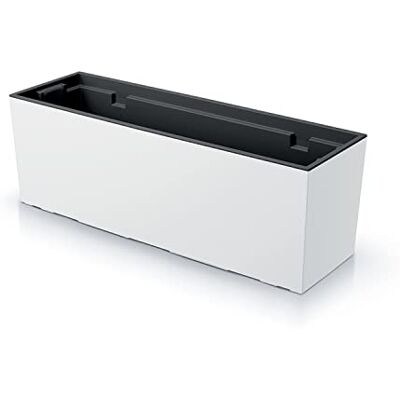 Prosperplast – Urbi Case – Jardinière rectangulaire avec bac intérieur – Pour intérieur et extérieur – Résistante aux UV – 580 x 180 x 195 mm – Blanc Prosperplast – Urbi Case – Jardinière rectangulaire avec bac intérieur – Pour intérieur et extérieur – Résistante aux UV – 580 x 180 x 195 mm – Blanc