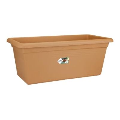 Elho Green Basics Jardin Xxl 100cm Jardinière Mild Terra L 44.5 x W 96 x H 39.5 cm Convient à une Utilisation Extérieure Elho Green Basics Jardin Xxl 100cm Jardinière Mild Terra L 44.5 x W 96 x H 39.5 cm Convient à une Utilisation Extérieure