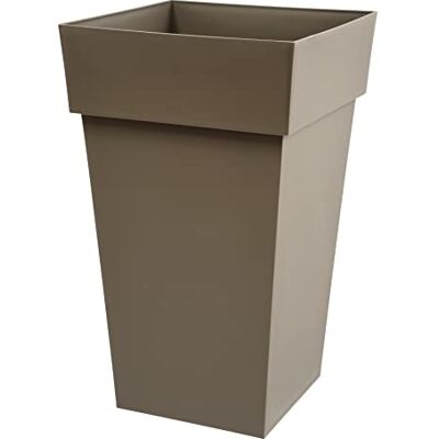 EDA Pot de Fleur Carré Haut Toscane Volume 62 L 39 x 39 x H.65 cm EDA Pot de Fleur Carré Haut Toscane Volume 62 L 39 x 39 x H.65 cm