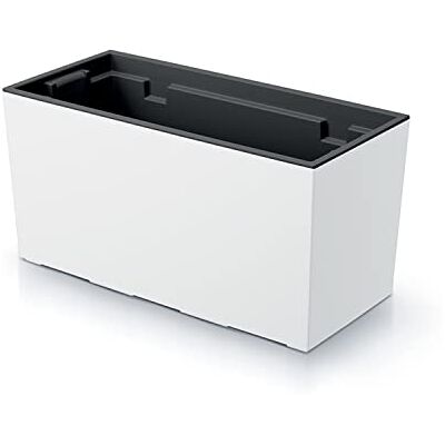 Prosperplast – Urbi Case – Jardinière rectangulaire avec bac intérieur – Pour intérieur et extérieur – Résistante aux UV – 395 x 185 x 195 mm – Blanc Prosperplast – Urbi Case – Jardinière rectangulaire avec bac intérieur – Pour intérieur et extérieur – Résistante aux UV – 395 x 185 x 195 mm – Blanc