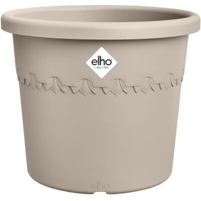 Elho Algarve Cilindro 35cm Pot de Fleur Mushroom Beige Elho Algarve Cilindro 35cm Pot de Fleur Mushroom Beige