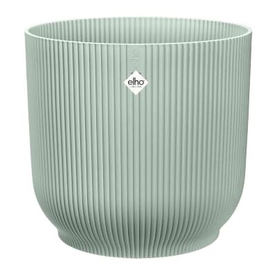 Elho vibes fold rond 40cm pot de fleurs Sorbet Green Ø 39 x H 36.2 cm Convient à une utilisation en intérieur Plastique 100% recyclé Elho vibes fold rond 40cm pot de fleurs Sorbet Green Ø 39 x H 36.2 cm Convient à une utilisation en intérieur Plastique 100% recyclé