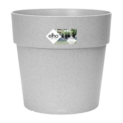 Elho vibia straight 30cm pot de fleurs Living Ciment Elho vibia straight 30cm pot de fleurs Living Ciment