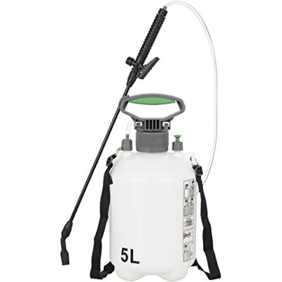 Relaxdays Pulvérisateur à pression 5L Buse Réglable Arrosage & Protection des Plantes Sangle de Transport Pulvérisateur à Pompe Jardin Blanc Relaxdays Pulvérisateur à pression 5L Buse Réglable Arrosage & Protection des Plantes Sangle de Transport Pulvérisateur à Pompe Jardin Blanc