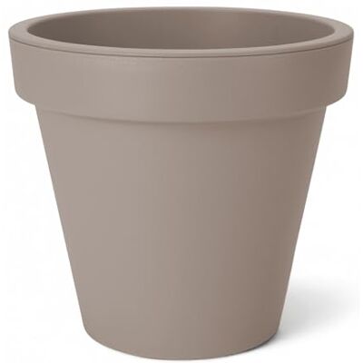 Spetebo Jardinière XXL, 38 cm de diamètre, plastique, grand pot de fleurs Spetebo Jardinière XXL, 38 cm de diamètre, plastique, grand pot de fleurs