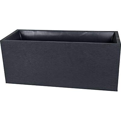 EDA Jardinière 'Graphit Hutch', anthracite, env. 99,5 x 39,5 x 43,5 cm EDA Jardinière 'Graphit Hutch', anthracite, env. 99,5 x 39,5 x 43,5 cm