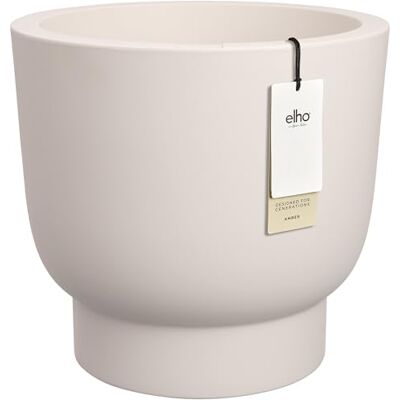 Elho amber grail 40cm pot de fleurs Linen White Ø 38 x H 36 cm Convient à l’intérieur et à l’extérieur Plastique 100 % recyclé Elho amber grail 40cm pot de fleurs Linen White Ø 38 x H 36 cm Convient à l’intérieur et à l’extérieur Plastique 100 % recyclé