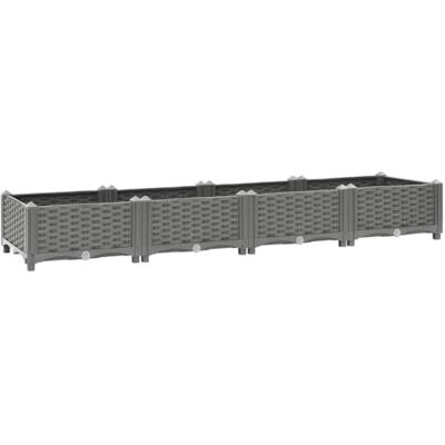 vidaXL Lit surélevé 160x40x23 cm Polypropylène vidaXL Lit surélevé 160x40x23 cm Polypropylène