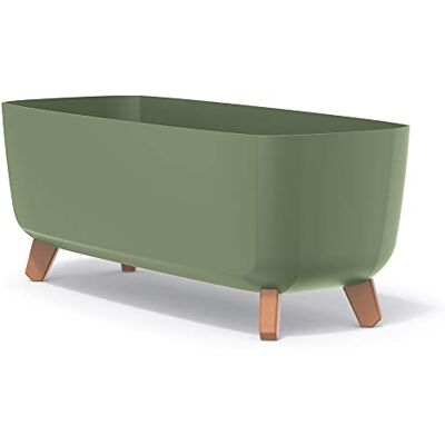 Prosperplast Gracia Case Pot de fleurs rectangulaire – 24 x 58 x 23,5 cm – Pour intérieur et extérieur – Pot de fleurs – Pot de jardin résistant aux i Prosperplast Gracia Case Pot de fleurs rectangulaire – 24 x 58 x 23,5 cm – Pour intérieur et extérieur – Pot de fleurs – Pot de jardin résistant aux i