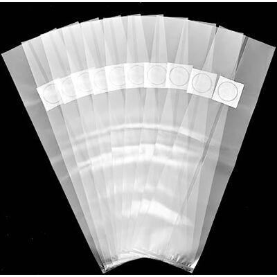 Mikihat 10 Pièces Sac de Culture pour Champignons, 25 x 50 cm PP Sac pour Substrat Champignons, Filtre de 0,5 Micron, 0,06 mm D'épaisseur, Mushroom Grow Bag, Accessoires pour Champignons Mikihat 10 Pièces Sac de Culture pour Champignons, 25 x 50 cm PP Sac pour Substrat Champignons, Filtre de 0,5 Micron, 0,06 mm D'épaisseur, Mushroom Grow Bag, Accessoires pour Champignons