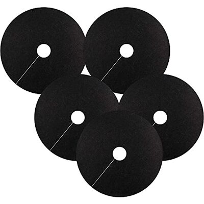 Tiardey Lot de 5 Anneaux de paillis d'arbre Non tissés de 20,4 Pouces-Tapis Protecteur d'arbre dégradable,réutilisable pour la Protection des Racines Contre Les Mauvaises Herbes Tiardey Lot de 5 Anneaux de paillis d'arbre Non tissés de 20,4 Pouces-Tapis Protecteur d'arbre dégradable,réutilisable pour la Protection des Racines Contre Les Mauvaises Herbes