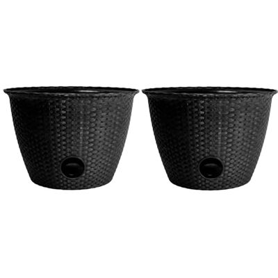 The HC Companies Pot de tuyau noir, 45,7 cm The HC Companies Pot de tuyau noir, 45,7 cm