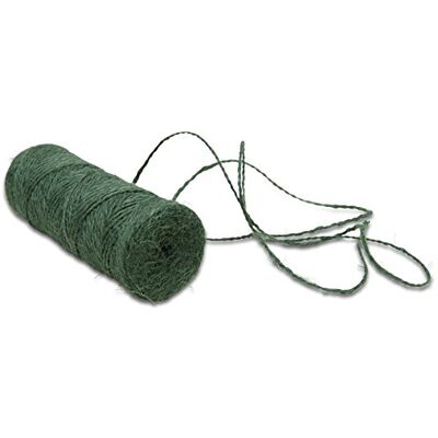 Windhager 06236 Fil de jute Fil de jute Fil de jute Pour bricolage Vert 70 m x 1,5 mm Windhager 06236 Fil de jute Fil de jute Fil de jute Pour bricolage Vert 70 m x 1,5 mm