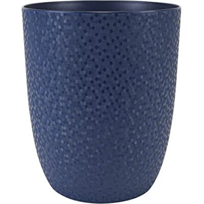 EDA Cache-Pot Opale Ø 12,5 cm Spécial Orchidées Bleu Profond EDA Cache-Pot Opale Ø 12,5 cm Spécial Orchidées Bleu Profond