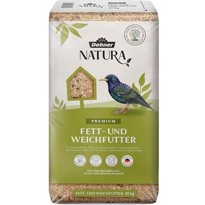 Dehner Natura Natura Nourriture pour oiseaux sauvages Nourriture grasse Nourriture douce Convient pour toute l'année Agréable à l'espèce Nourriture pour oiseaux sauvages 20 kg Dehner Natura Natura Nourriture pour oiseaux sauvages Nourriture grasse Nourriture douce Convient pour toute l'année Agréable à l'espèce Nourriture pour oiseaux sauvages 20 kg
